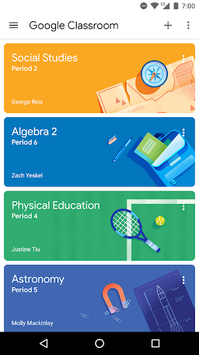 Google Classroom Screenshots