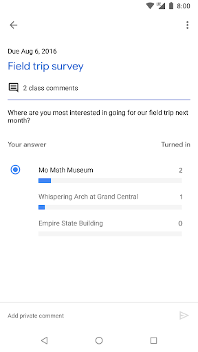 Google Classroom Screenshots