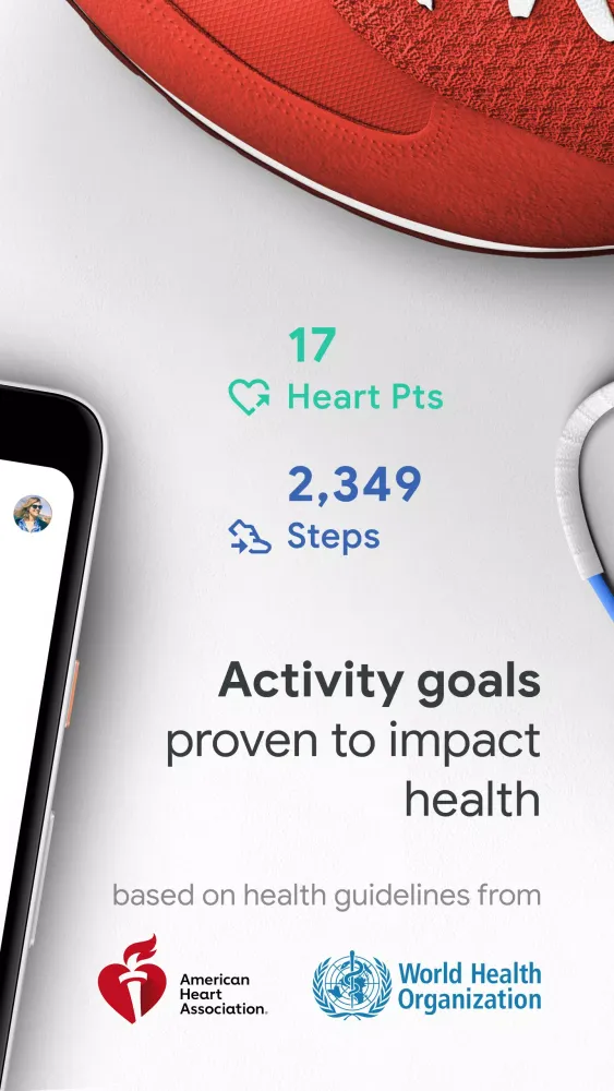 Zrzuty ekranu Google Fit: Activity Tracking