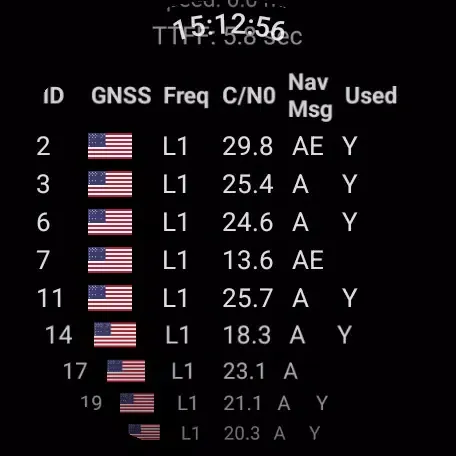 GnssLogger App應用截圖