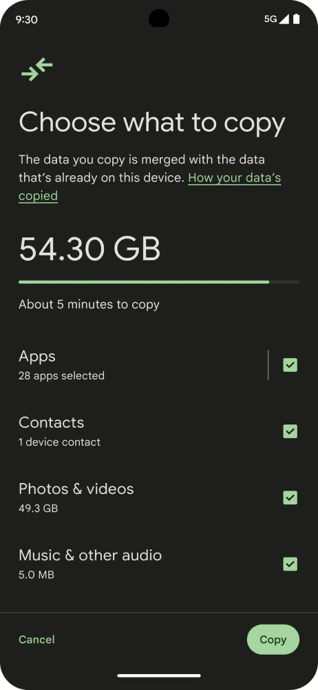 Android Switch应用截图
