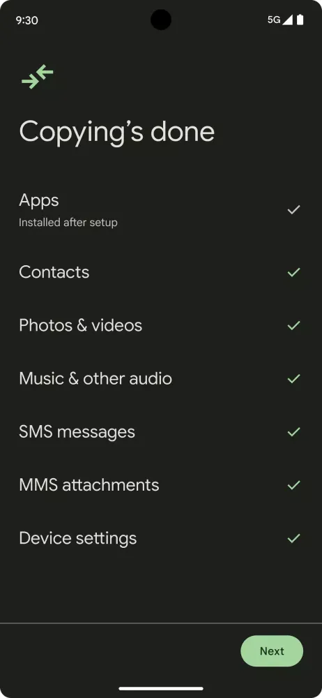 Android Switch应用截图