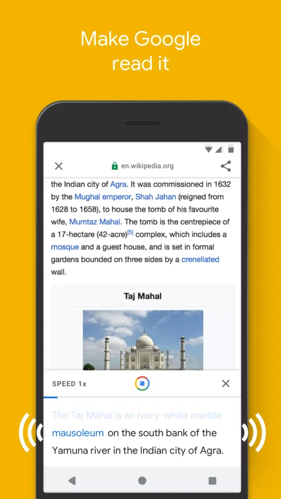 Google Go Screenshots