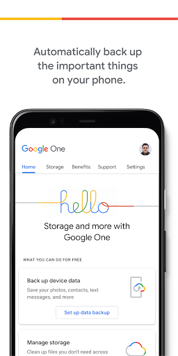 Google One Screenshots