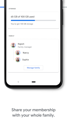 Google One Screenshots