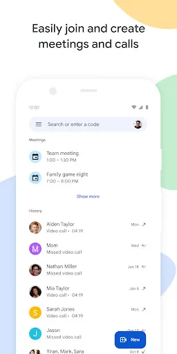 Google Meet应用截图