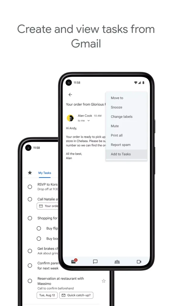 Google Tasks应用截图