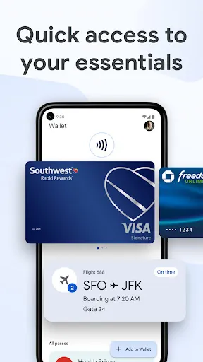 Capturas de pantalla de Google Wallet
