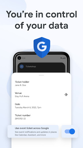 Google Walletcapturas de pantalla de la aplicación4