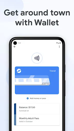 Capturas de pantalla de Google Wallet