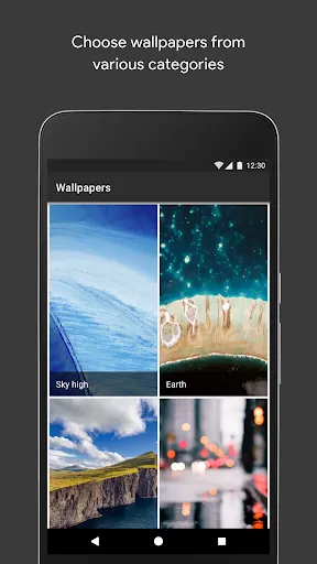 Capturas de pantalla de Wallpapers