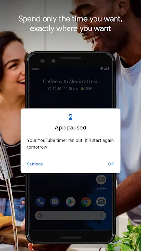 Capturas de pantalla de Digital Wellbeing