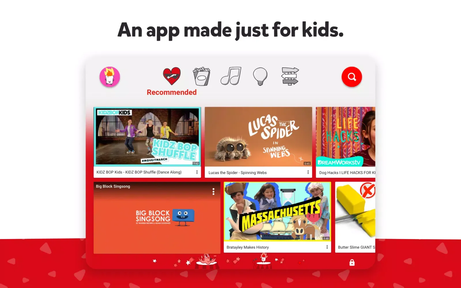 YouTube Kids Screenshots