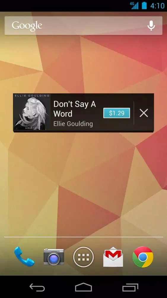Screenshot di Sound Search for Google Play