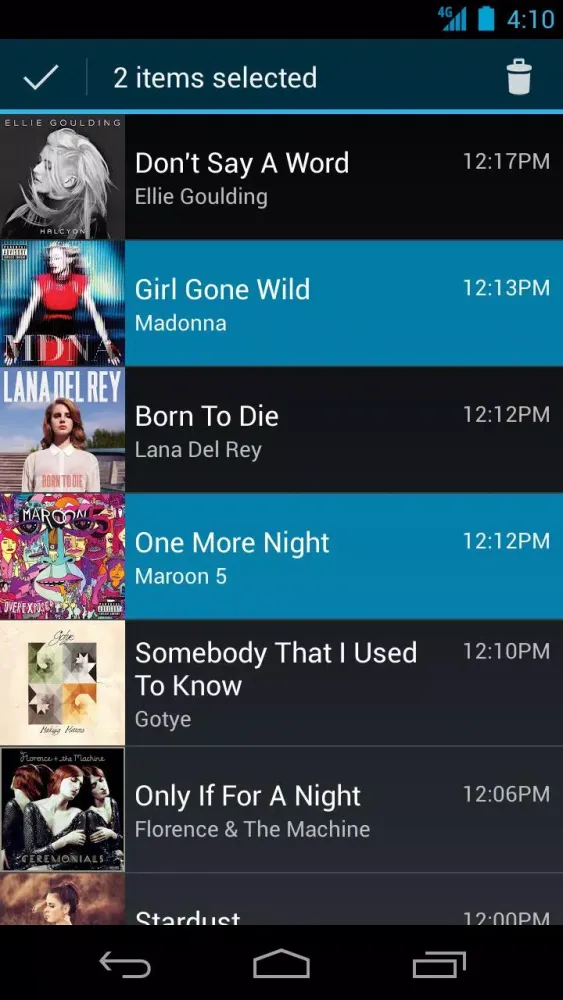Screenshot di Sound Search for Google Play