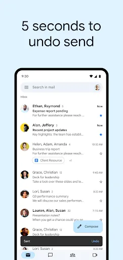 Gmail 스크린샷
