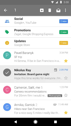 صور Gmail Go