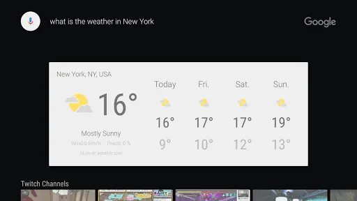 صور Google app for Android TV