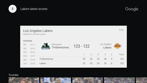صور Google app for Android TV