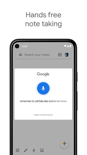 Capturas de pantalla de Google Keep - Notes and Lists