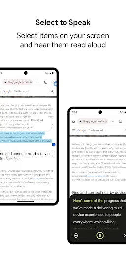 Скриншоты Android Accessibility Suite