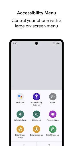Скриншоты Android Accessibility Suite