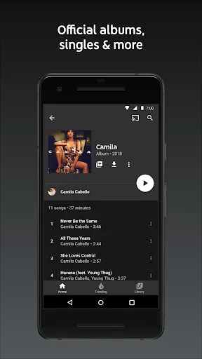 Google Play Music Screenshots