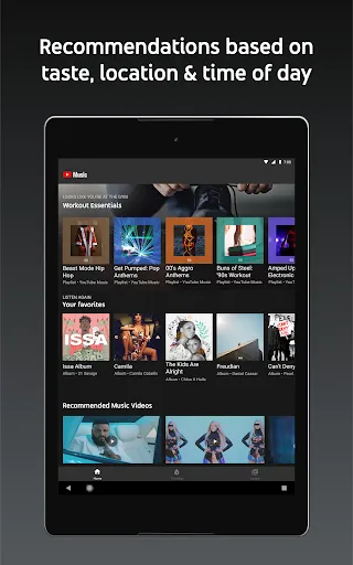 Google Play Music Screenshots