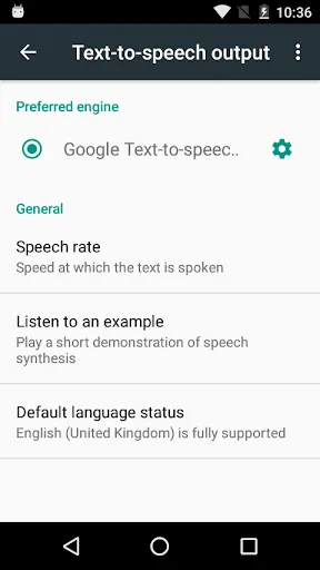 Speech Recognition & Synthesis應用截圖