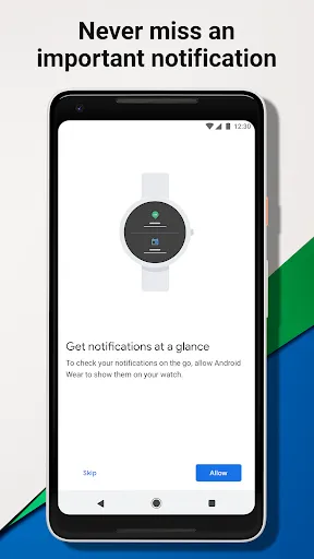 ภาพหน้าจอของ Wear OS by Google Smartwatch
