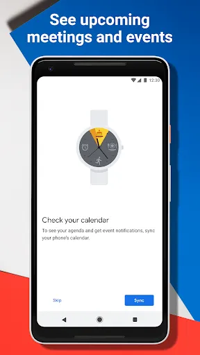 ภาพหน้าจอของ Wear OS by Google Smartwatch