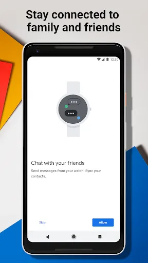 ภาพหน้าจอของ Wear OS by Google Smartwatch