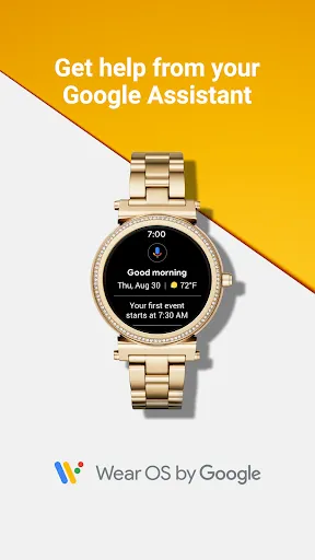 ภาพหน้าจอของ Wear OS by Google Smartwatch