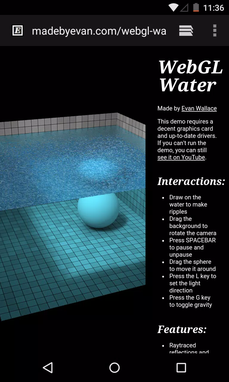Android System WebView Dev Screenshots
