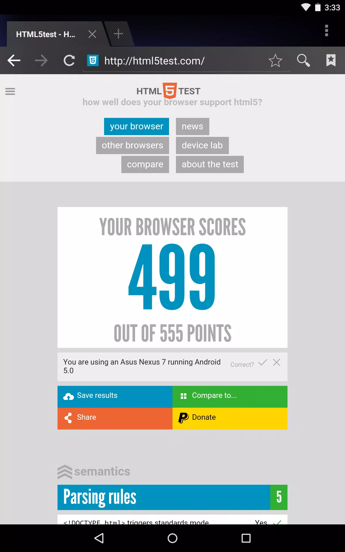 Android System WebView Dev Screenshots