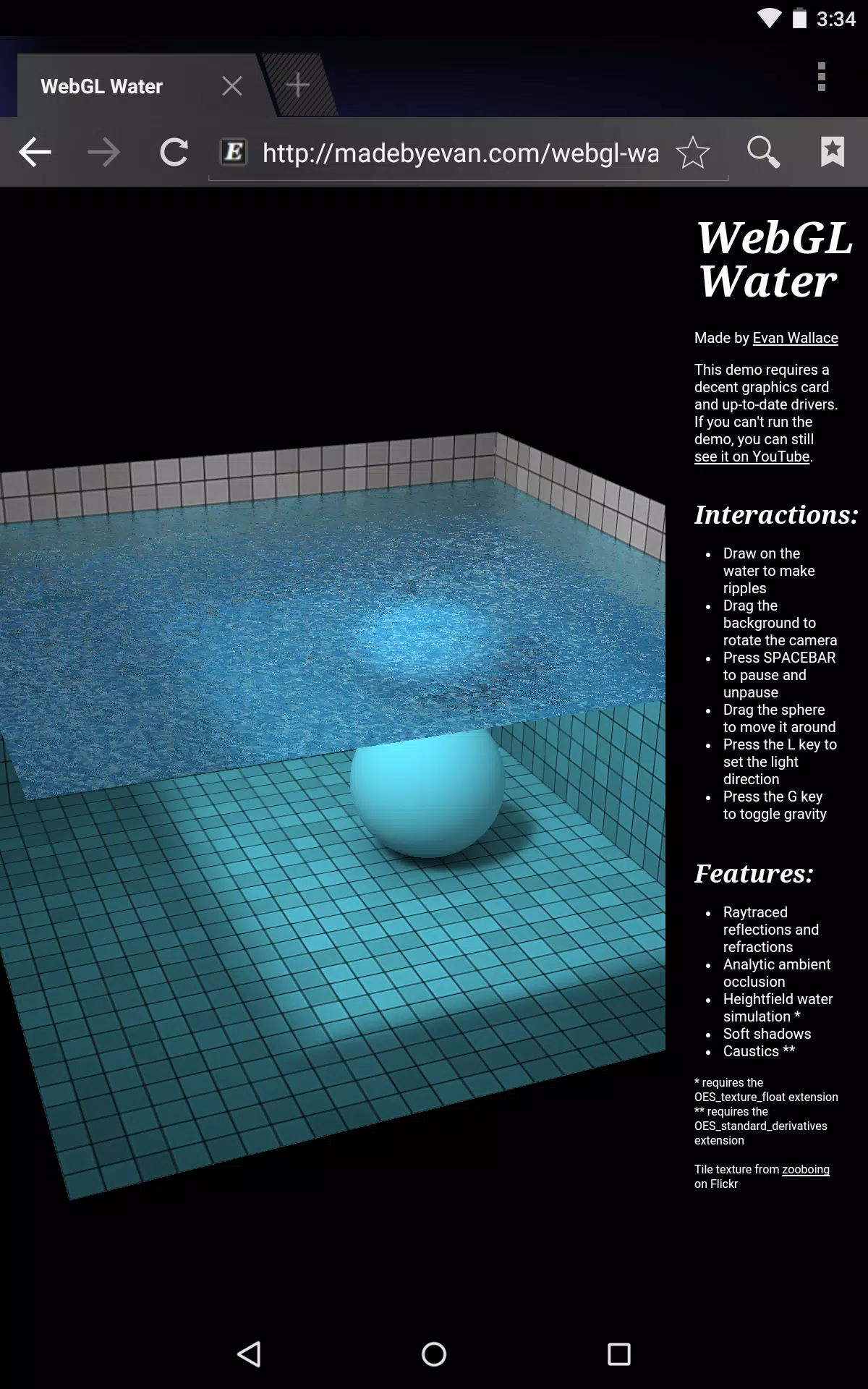 Android System WebView Dev Screenshots