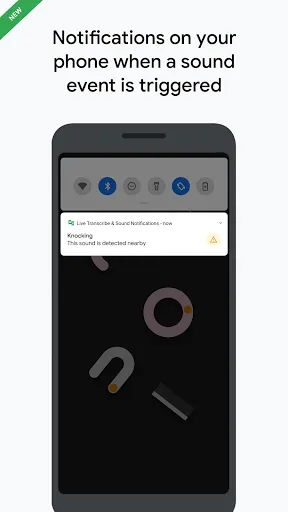 Live Transcribe & Notification Screenshots