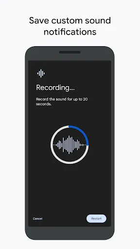 Live Transcribe & Notification Screenshots