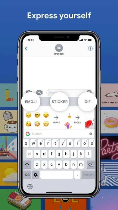 Gboard – the Google Keyboard سکرین شاٹس