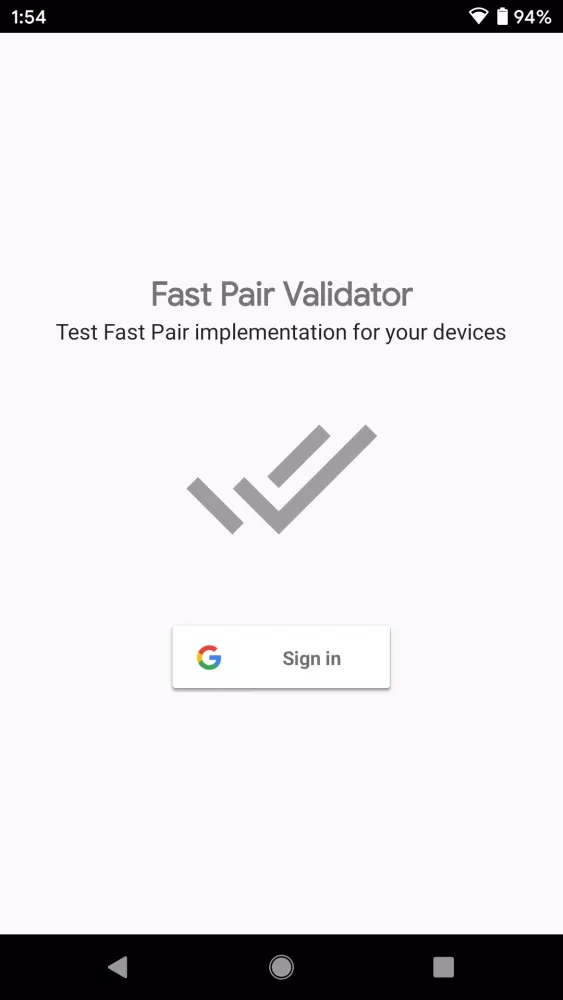 Fast Pair Validator Screenshots