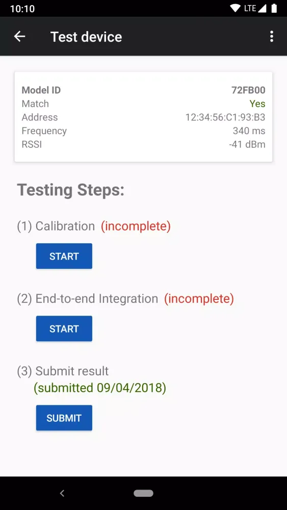 Fast Pair Validator Screenshots