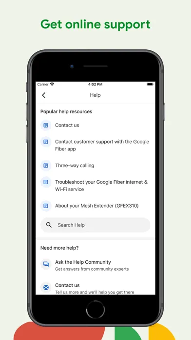 GFiber: The Google Fiber App स्क्रीनशॉट
