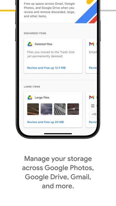 Google One Screenshots