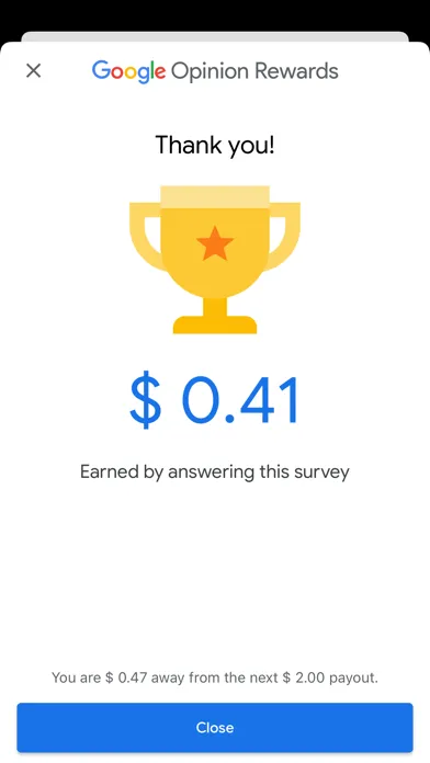 تصاویر Google Opinion Rewards