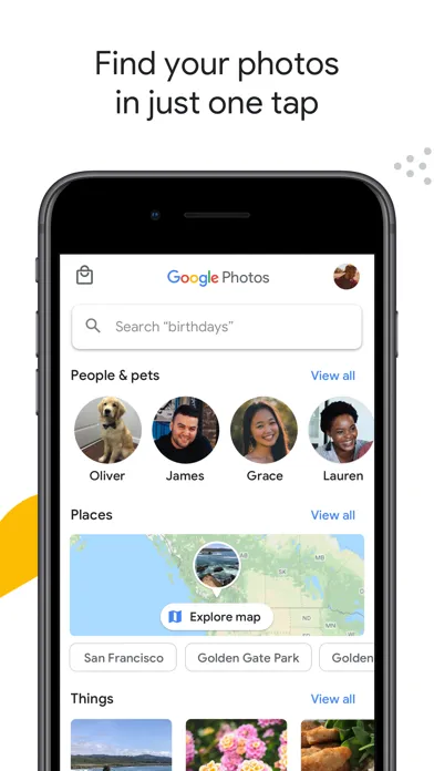 Tangkapan layar Google Photos: Backup & Edit