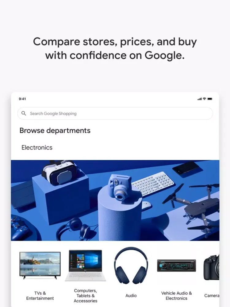 Google Shopping iPad  Screenshots