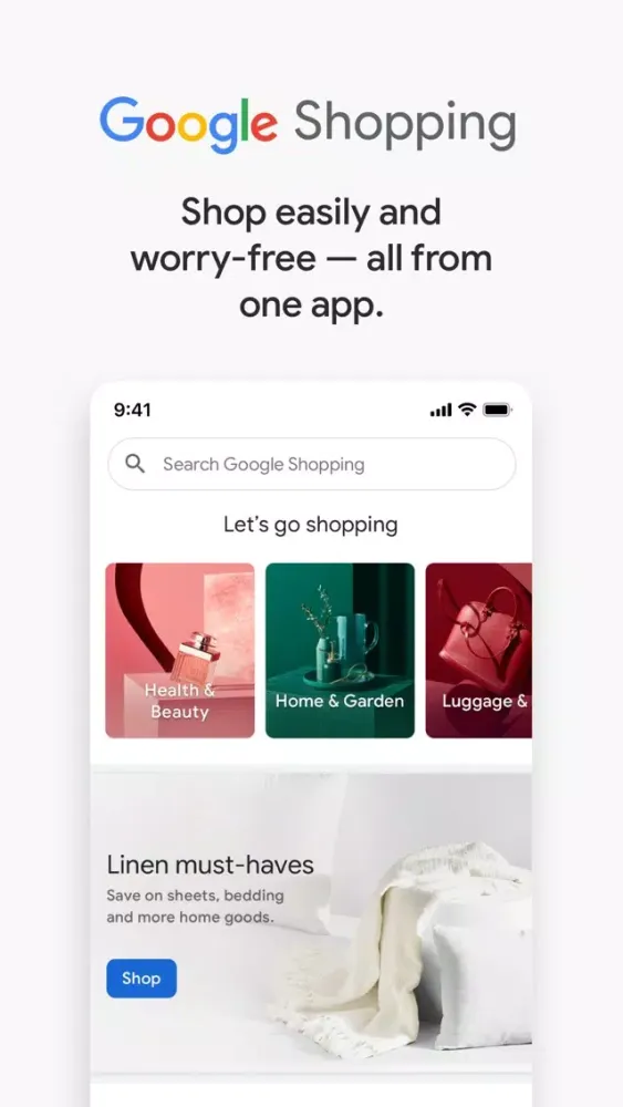 Google Shopping Screenshots