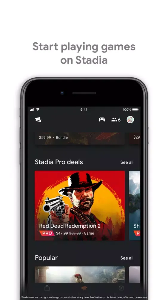 Google Stadia Screenshots