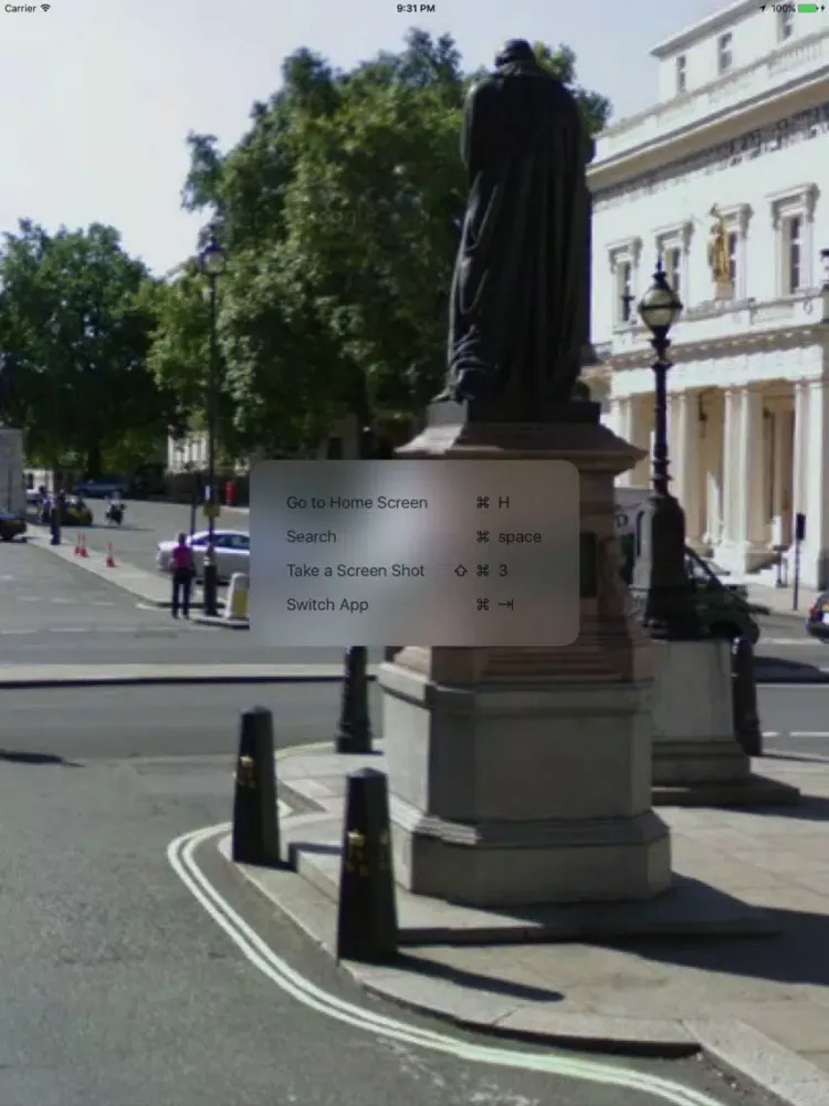 Zrzuty ekranu Street View Live Maps iPad 