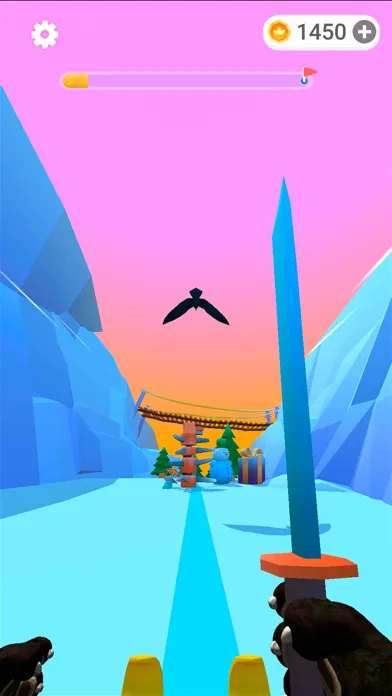 Ninja Skiing Ekran Görüntüleri